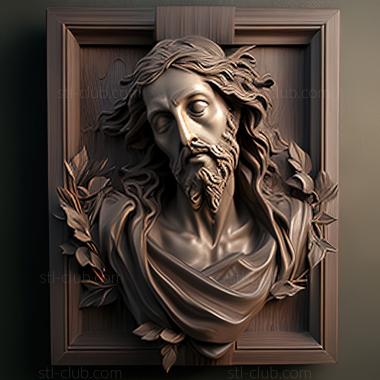 3D model st jesus (STL)